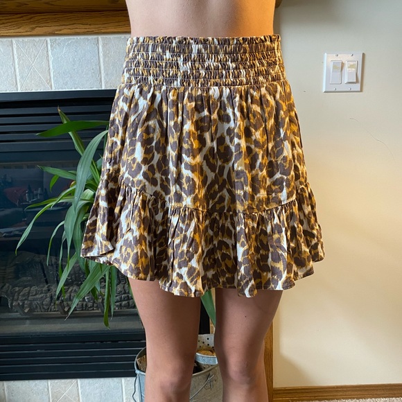 Aerie Linen Skirt - Picture 2 of 3